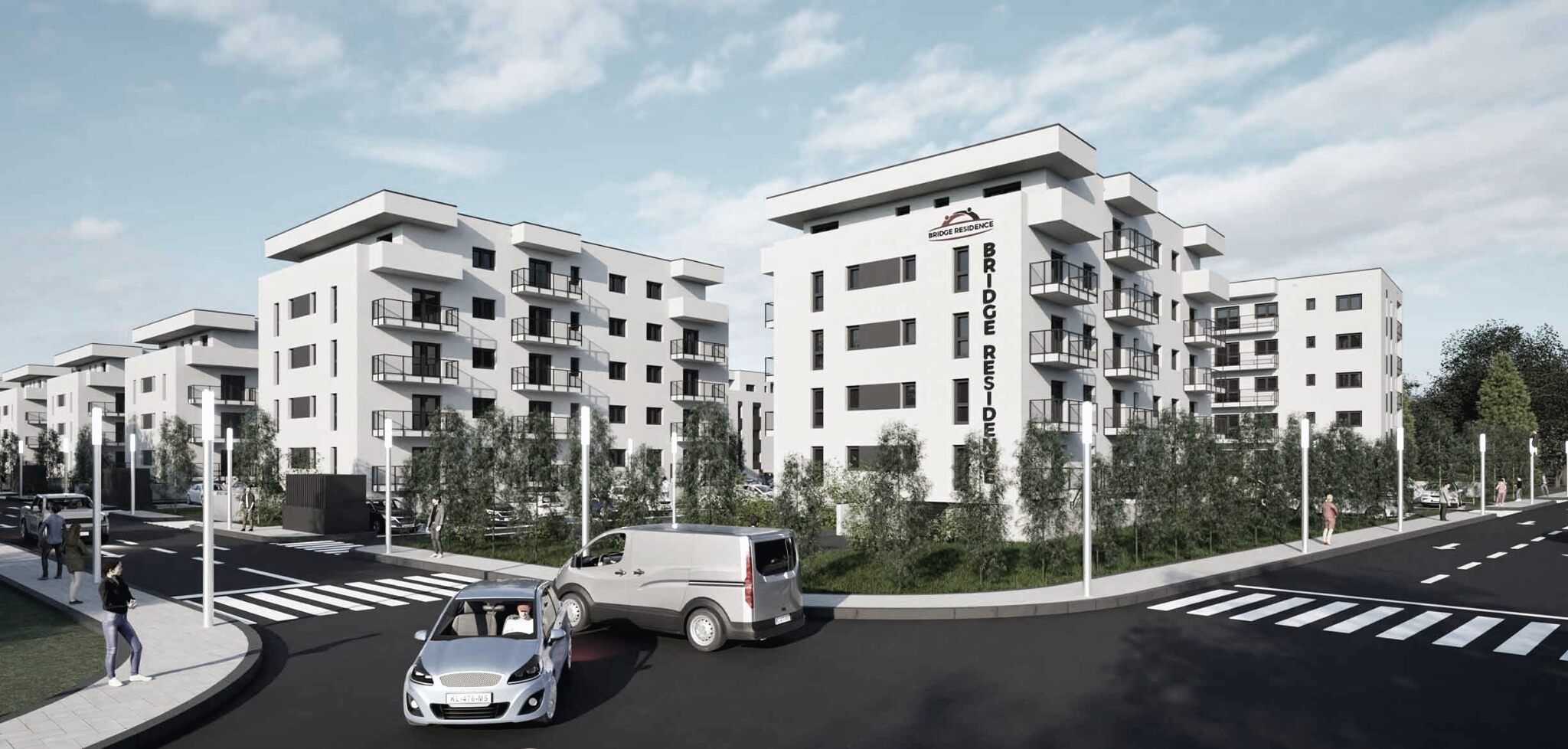 Ansamblul Bridge Residence în zona Fundeni–Dobroești, al optulea proiect al dezvoltatorului